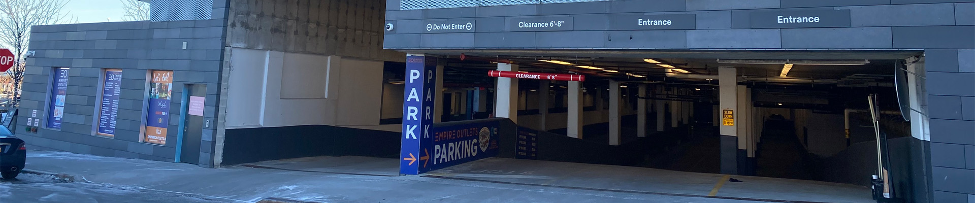 Empire Outlets Parking Garage
